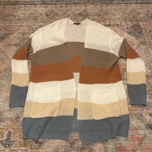 Color Block Cardigan